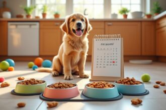 découvrez dans ce guide complet combien de repas par jour donner à votre chiot, selon son âge et ses besoins. conseils pratiques pour assurer une alimentation équilibrée et une croissance en bonne santé.