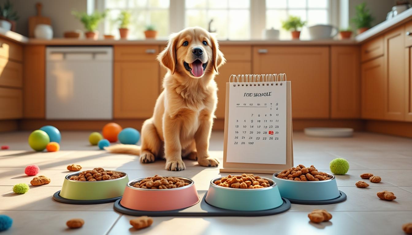 découvrez dans ce guide complet combien de repas par jour donner à votre chiot, selon son âge et ses besoins. conseils pratiques pour assurer une alimentation équilibrée et une croissance en bonne santé.