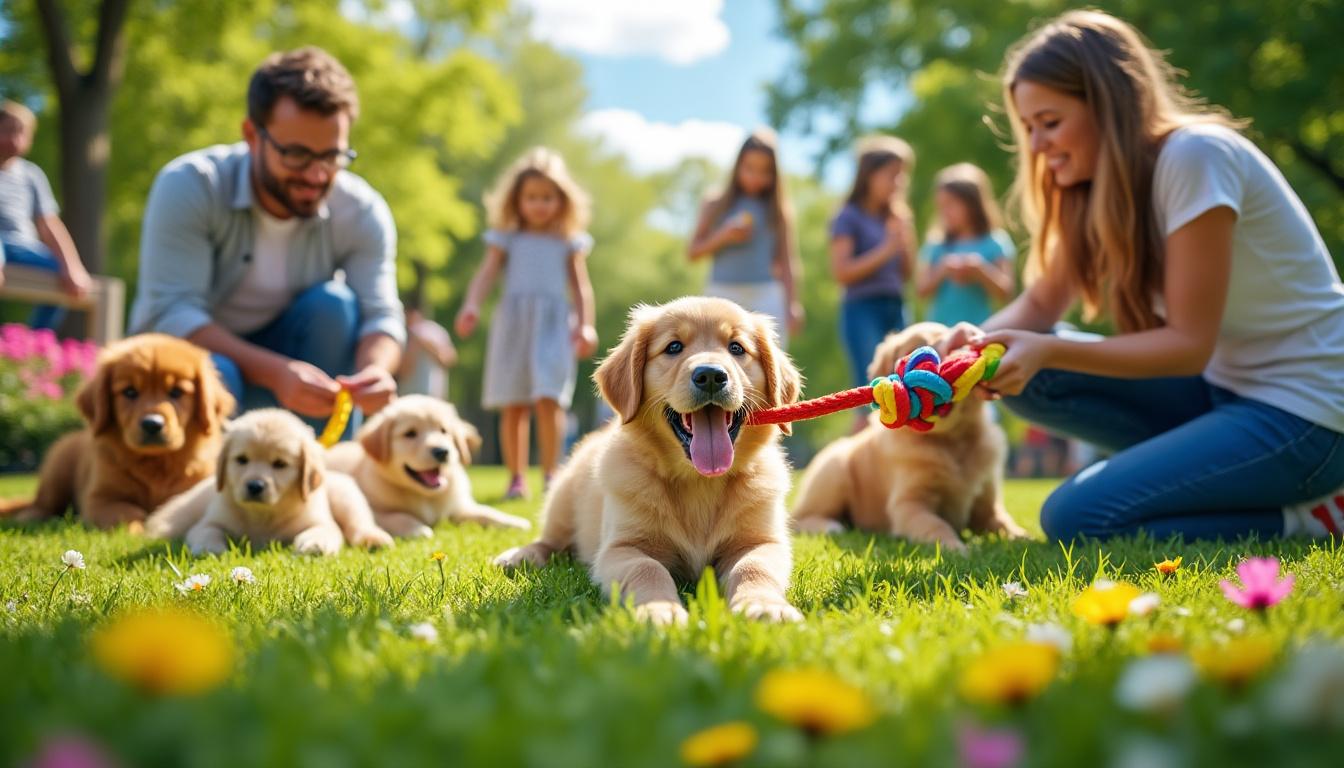 découvrez nos conseils pratiques pour bien socialiser votre chiot et lui offrir toutes les chances de devenir un chien adulte équilibré, sociable et confiant.