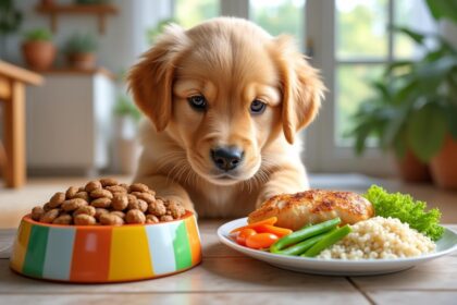 découvrez quelle alimentation est la plus adaptée pour votre chiot : croquettes ou ration ménagère ? conseils, avantages et inconvénients pour bien nourrir votre compagnon à quatre pattes.